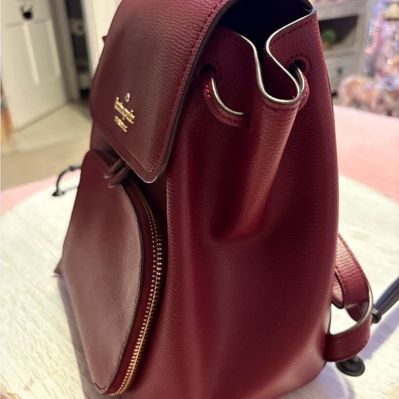 Kate Spade Deep Red Backpack - Picture 2 of 7
